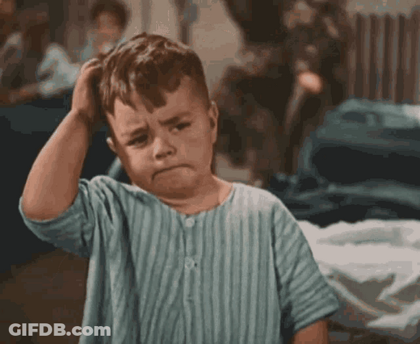 Little Rascals Gasping GIF