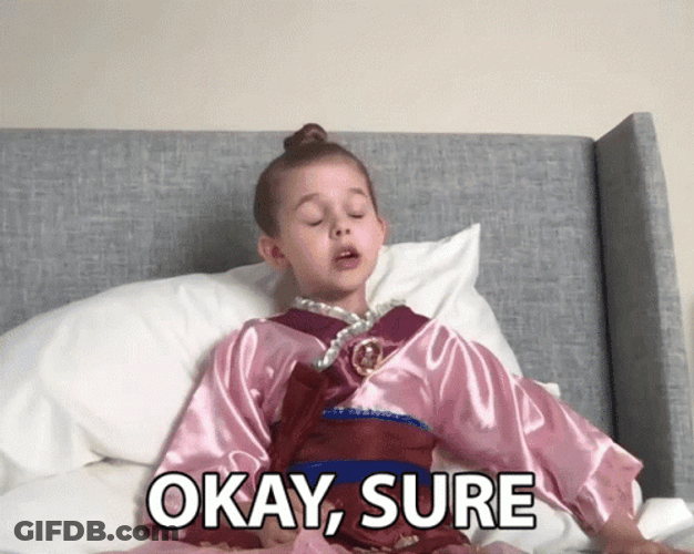 Little Says Okay Sure GIF