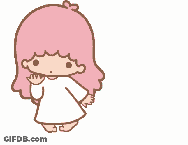 Little Twin Star Bow GIF