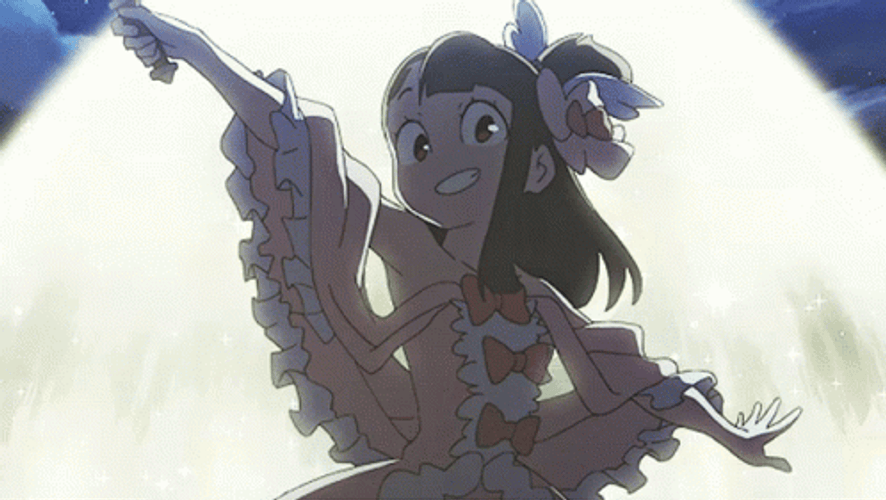 Little Witch Academia Anime Halloween GIF