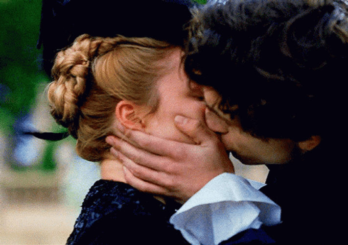 Little Women Couple Hot Kiss GIF