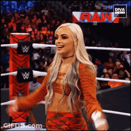 Liv Morgan Bowing Inside The Ring GIF