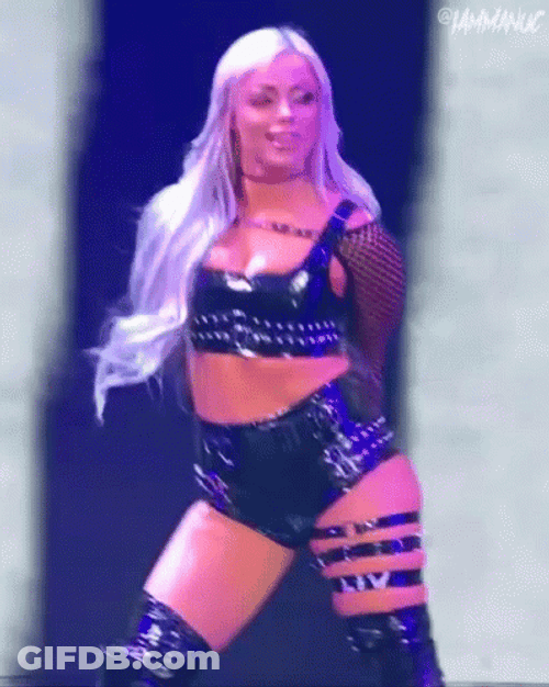 Liv Morgan Hair Flip GIF