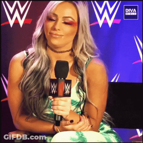 Liv Morgan WWE Press Con GIF