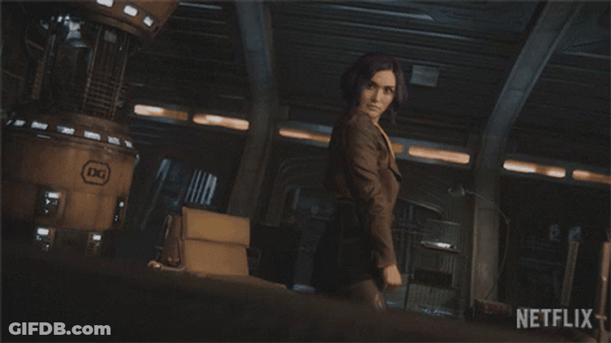 Live Action Faye Valentine Holding Camera GIF