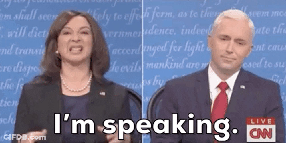 Live Cnn Kamala Harris Im Speaking GIF