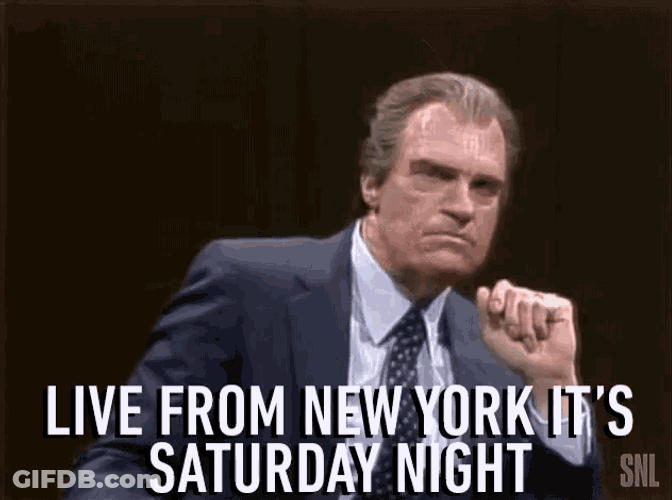 Live From New York Its Saturday Night GIF