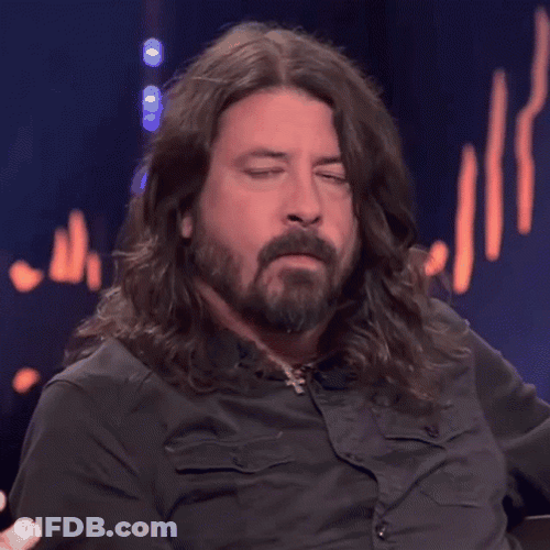 Live Interview Foo Fighters GIF