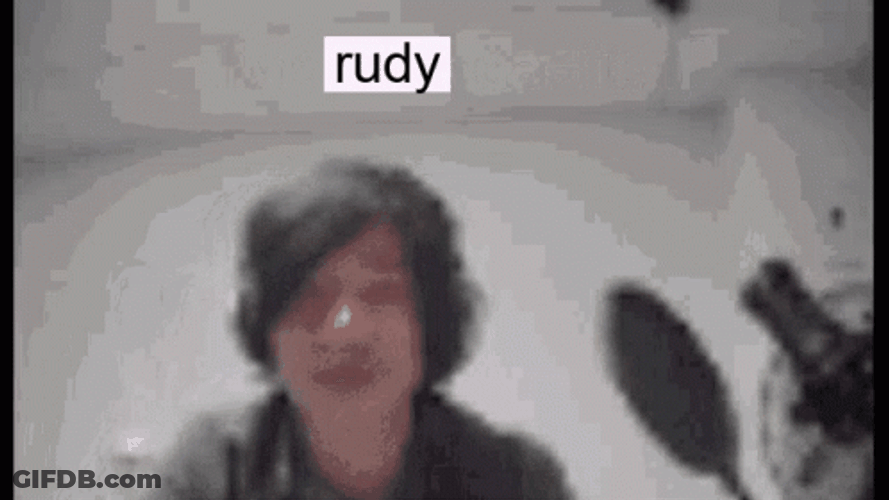 Live Rudy Reaction GIF