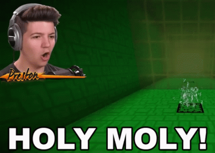 Live Streamer Boy Holy Moly GIF