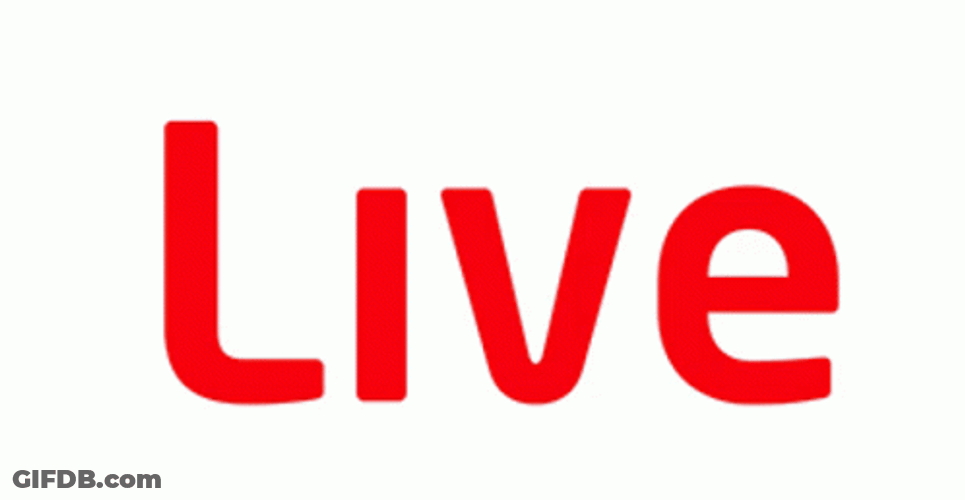 Live Streaming Now Logo GIF