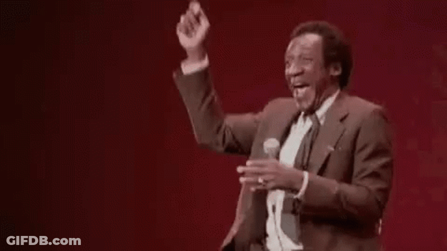 Lively Bill Cosby GIF