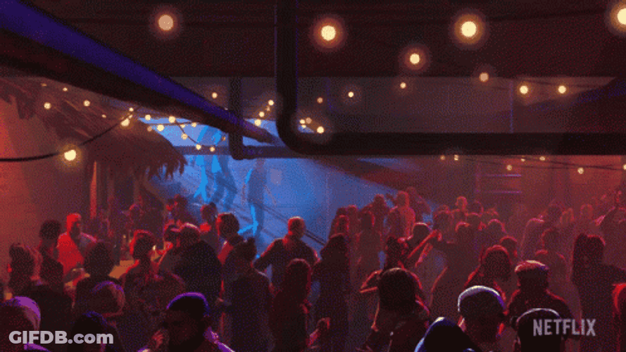 Lively Club Party People GIF