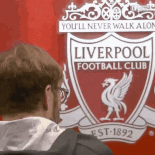 Liverpool Fc Klopp Turning Around GIF