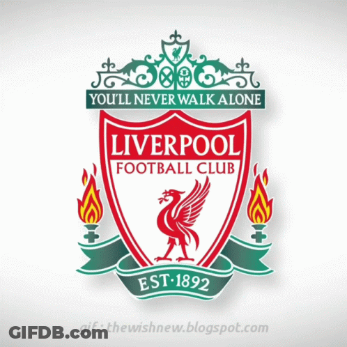 Liverpool FC Logo With Red Bird GIF