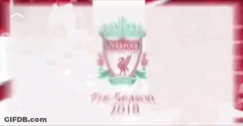 Liverpool Pre-Season 2018 Poster With Shield GIF
