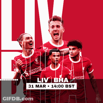 Liverpool Vs Brighton Soccer Game March 31 GIF