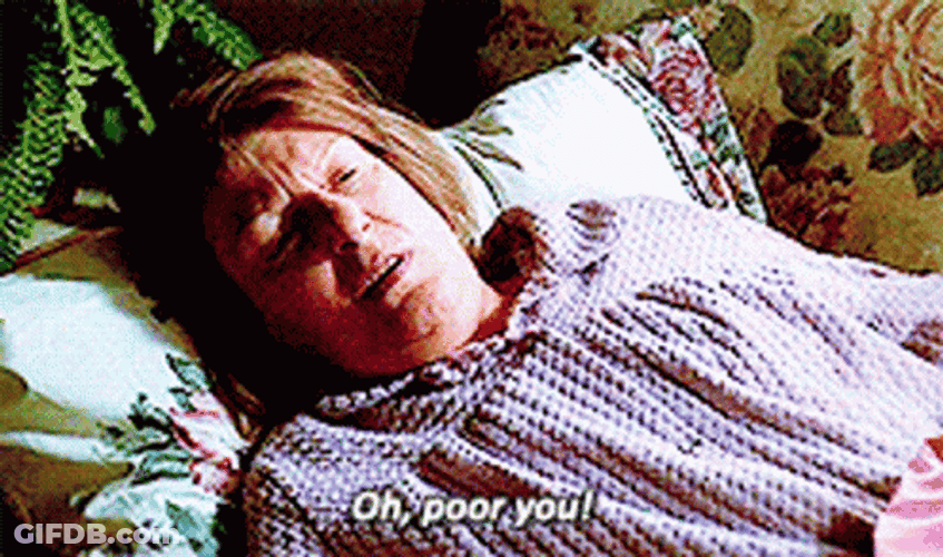 Livia Soprano Says Oh Poor You GIF