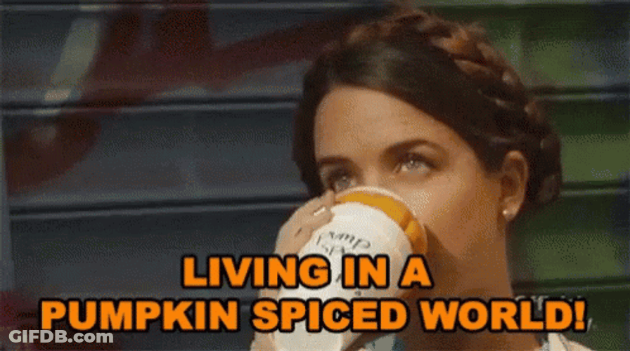 Living In A Psl World Woman Drinking GIF