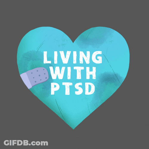 Living With Ptsd Meme Pumping Heart GIF