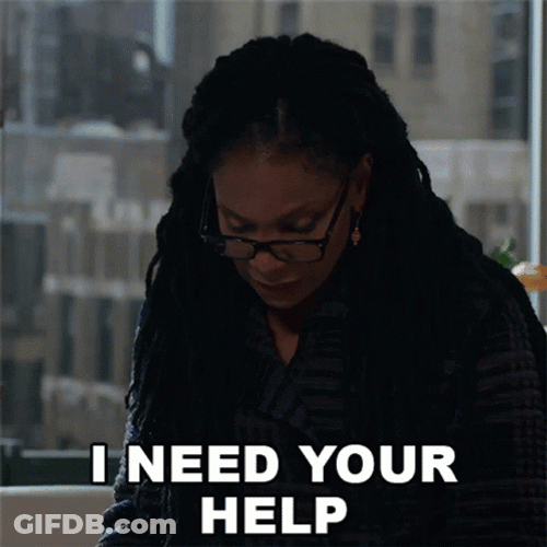 Liz Reddick Need Help GIF