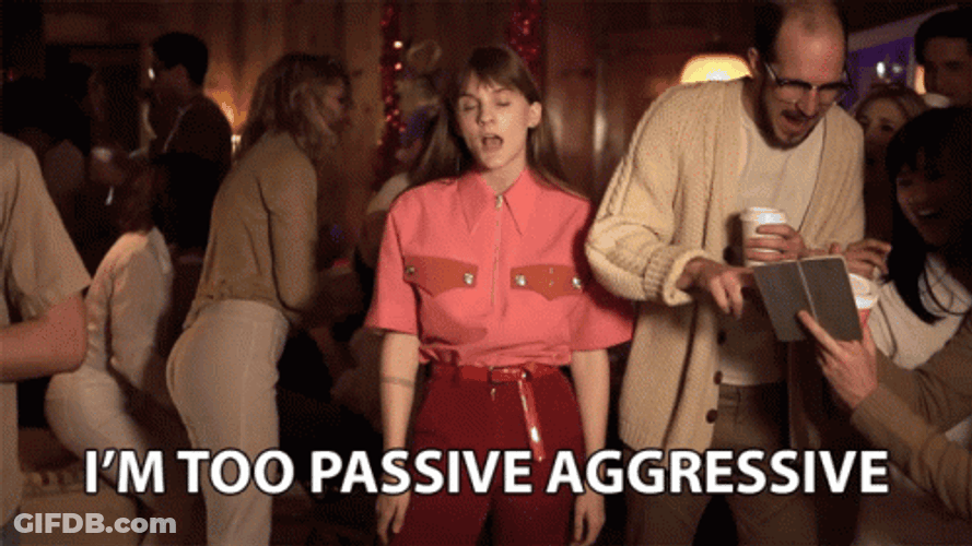 Liza Anne Im Too Passive Aggressive GIF