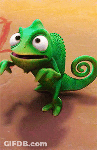 Lizard Open Mouth Hehehehe GIF