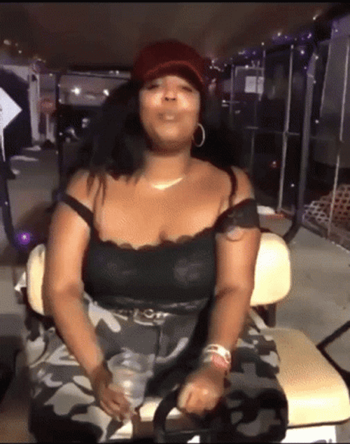 Lizzo Bye Leaving Reaction GIF