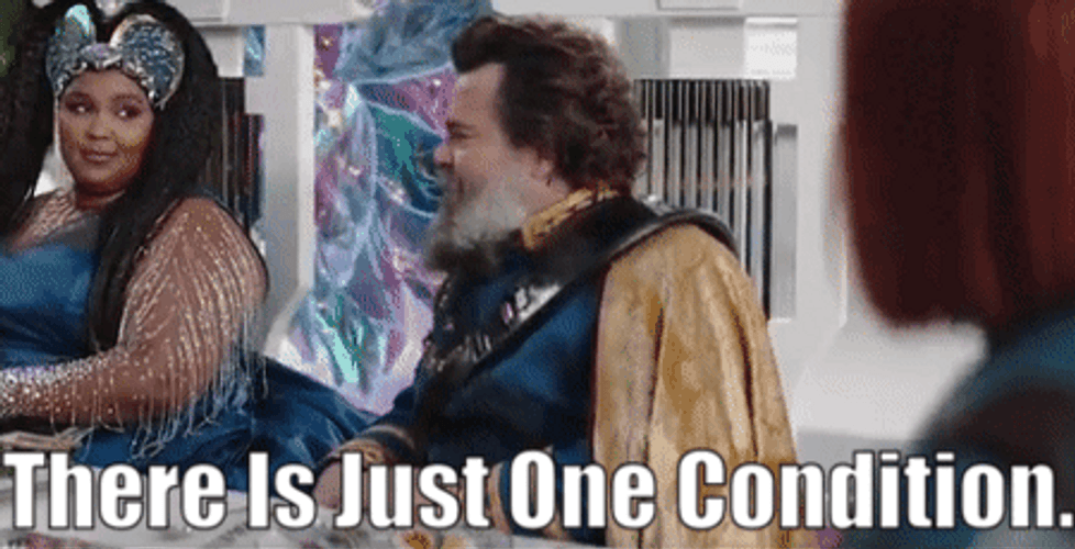 Lizzo The Mandaloria One Condition GIF