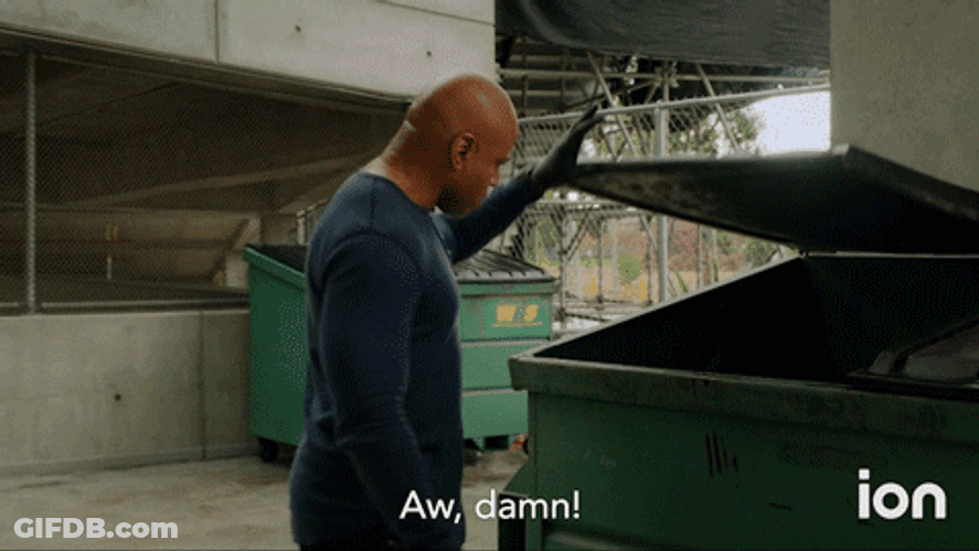 LL Cool J Shaking Head Awful Smelly Trash GIF
