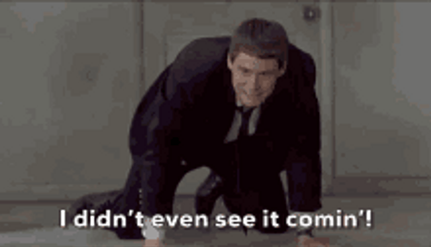 Lloyd Christmas Jim Carrey I Didn't See It Coming GIF