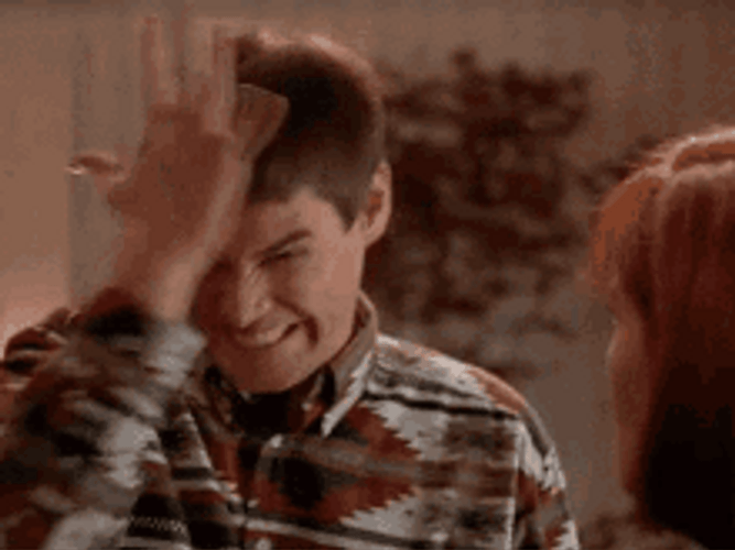 Lloyd Christmas Jim Carrey Smacking Head GIF