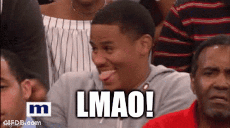 Lmfao Giggly Black Guy Can't Stop Laughing GIF