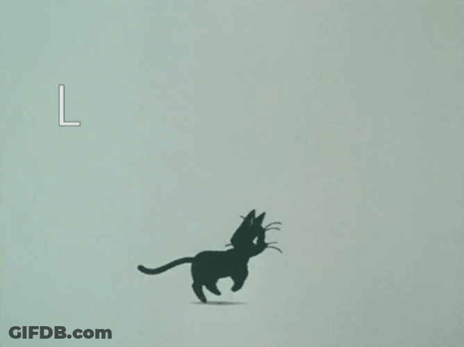 Loading Bar Cat Running GIF