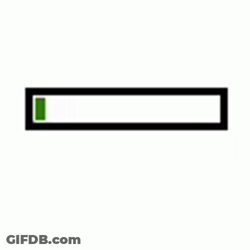 Loading Bar Green Bars Design GIF