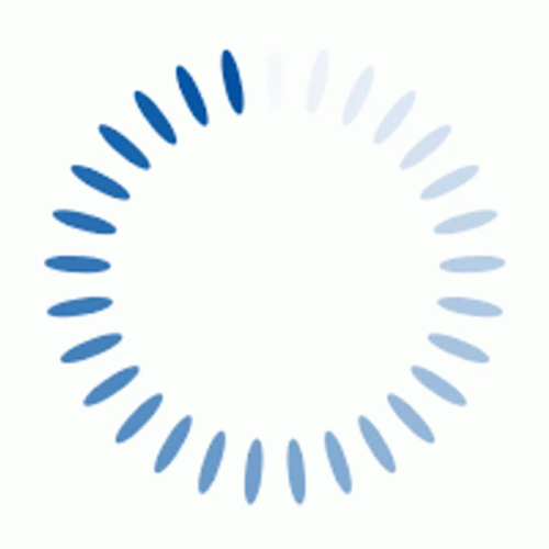 Loading Circle Blue Ellipse GIF