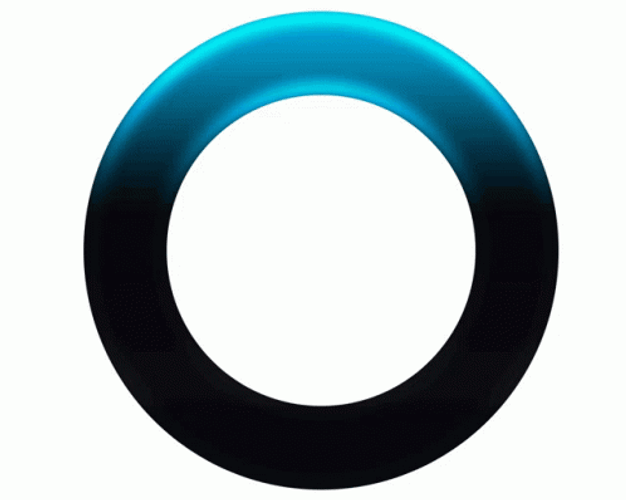 Loading Circle Blue To Black GIF