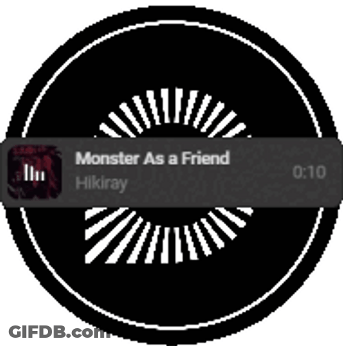 Loading Circle Monster As A Friend GIF