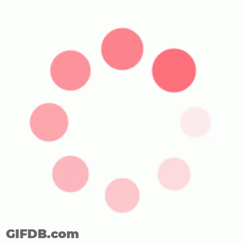 Loading Circle Pink Fast Moving GIF