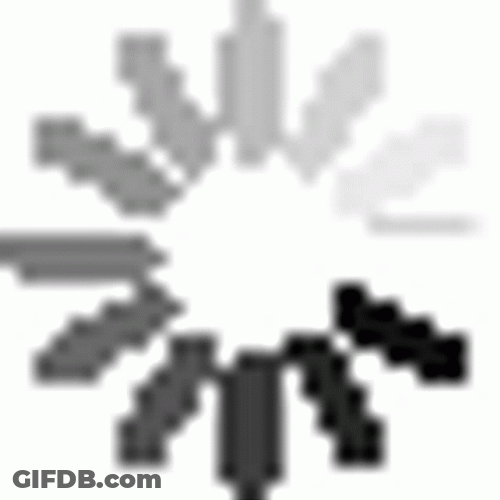 Loading Circle Pixelated GIF