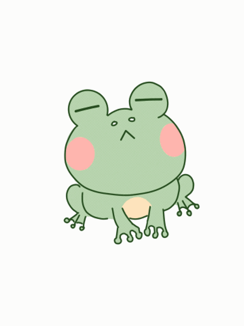 Loading Love Cute Frog GIF