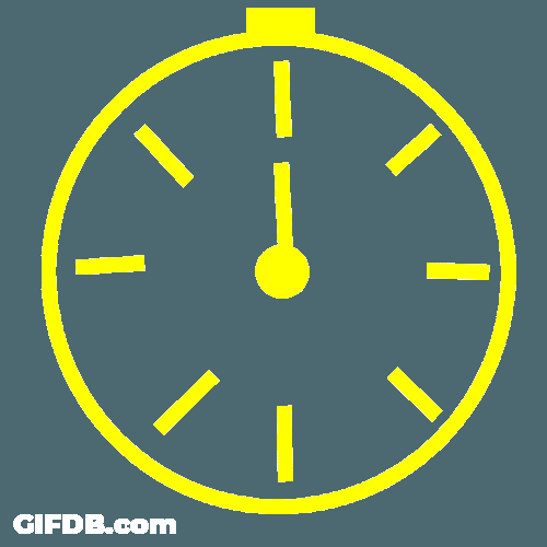 Loading Middle Timer Illustration GIF
