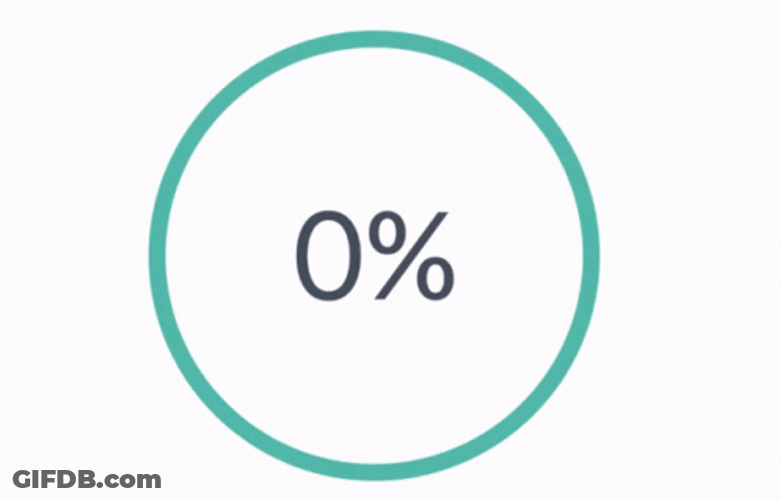 Loading Up To 100 Percent GIF