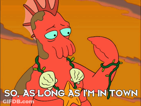 Lobster Talking Woman I Was Wondering If Maybe GIF