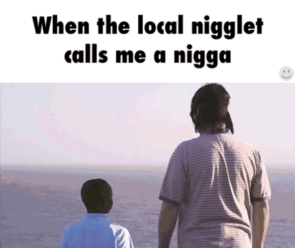 Local Nigglet Calls Nigga Bitch Slap GIF