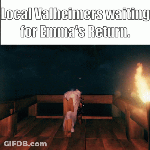 Local Valheimers Waiting For Emma's Return GIF