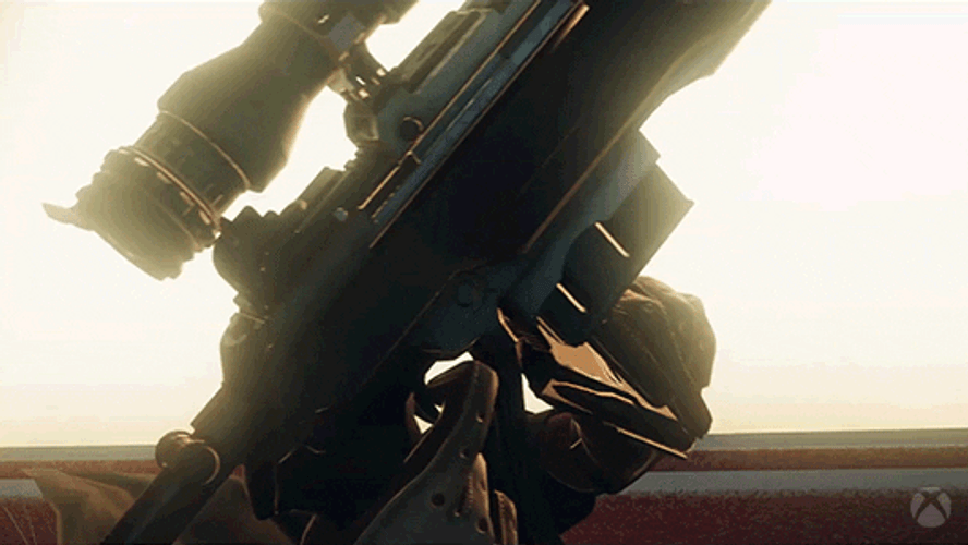 Lock And Load Xbox Video Game Gun GIF