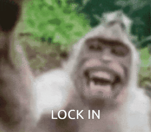 Lock In Monkey GIF