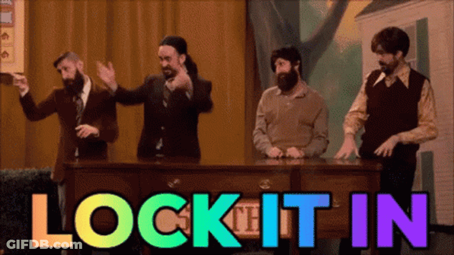 Lock It In GIF