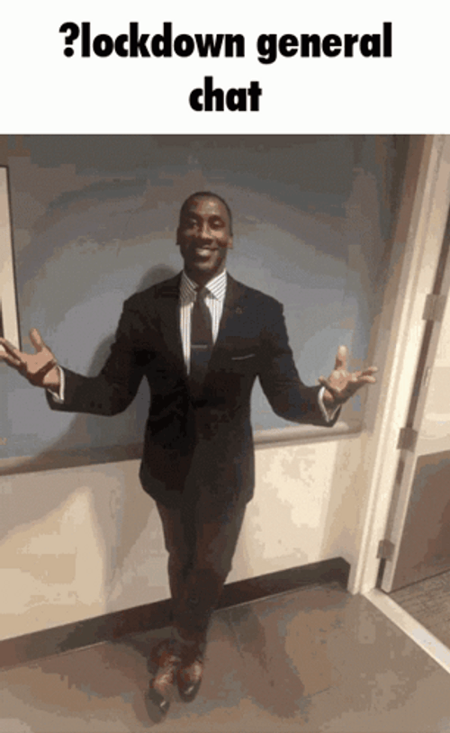 Lockdown General Chat Shannon Sharpe Meme GIF